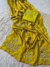 Jilu Soft Shine Ho Silk Fabric With Handwork Saree Wholesale Suppliers In Mumbai